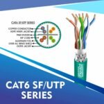 Cat6 network cable 23awg 4pair LSZH SF-UTP cable 305m