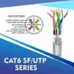 Cat6 network cable 23awg 4pair LSZH SF-UTP cable 305m